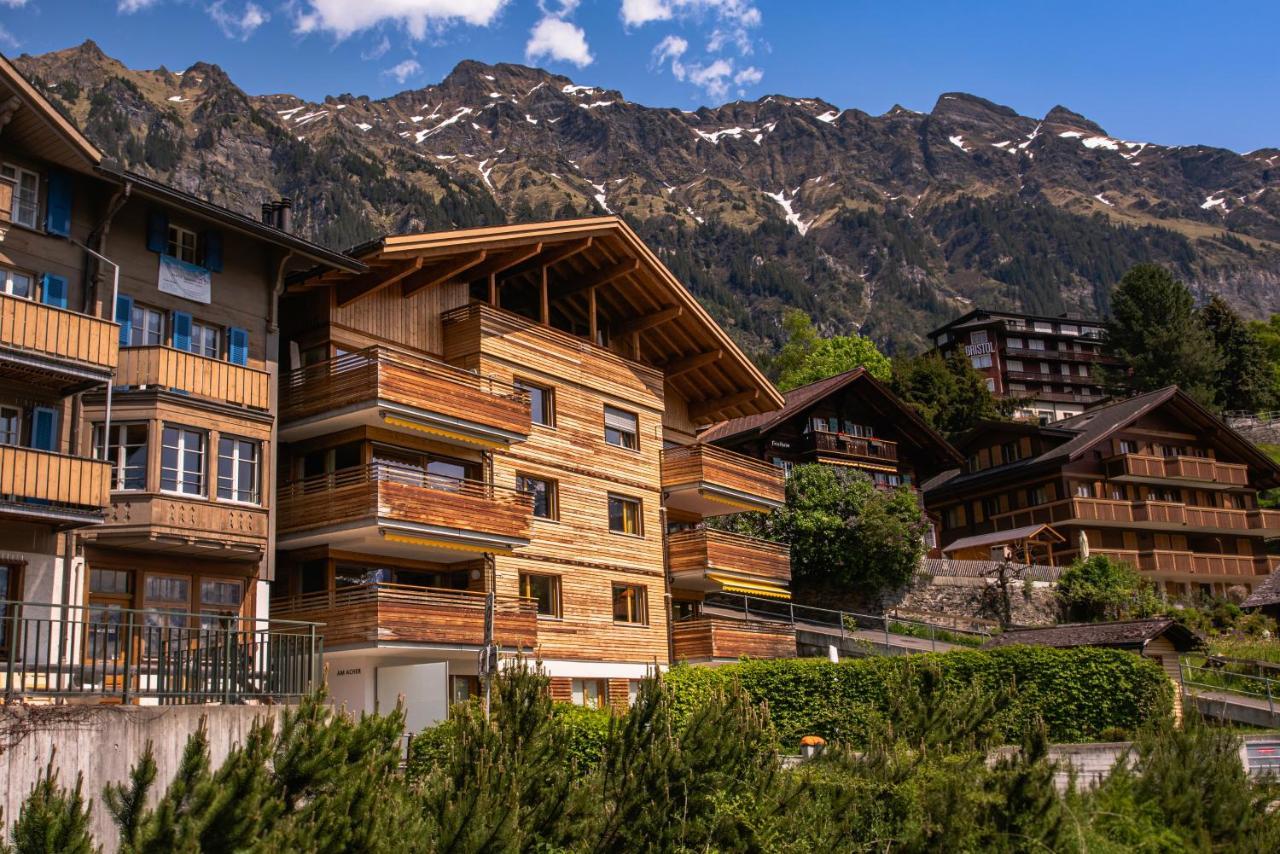 Apartament Chalet Am Acher 3 Wengen Zewnętrze zdjęcie