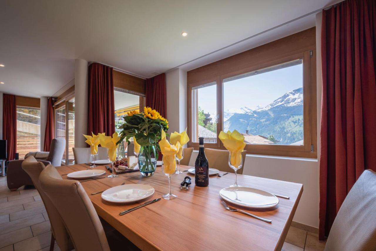 Apartament Chalet Am Acher 3 Wengen Zewnętrze zdjęcie