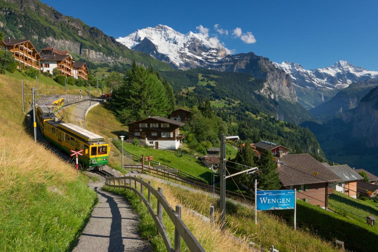 Apartament Chalet Am Acher 3 Wengen Zewnętrze zdjęcie