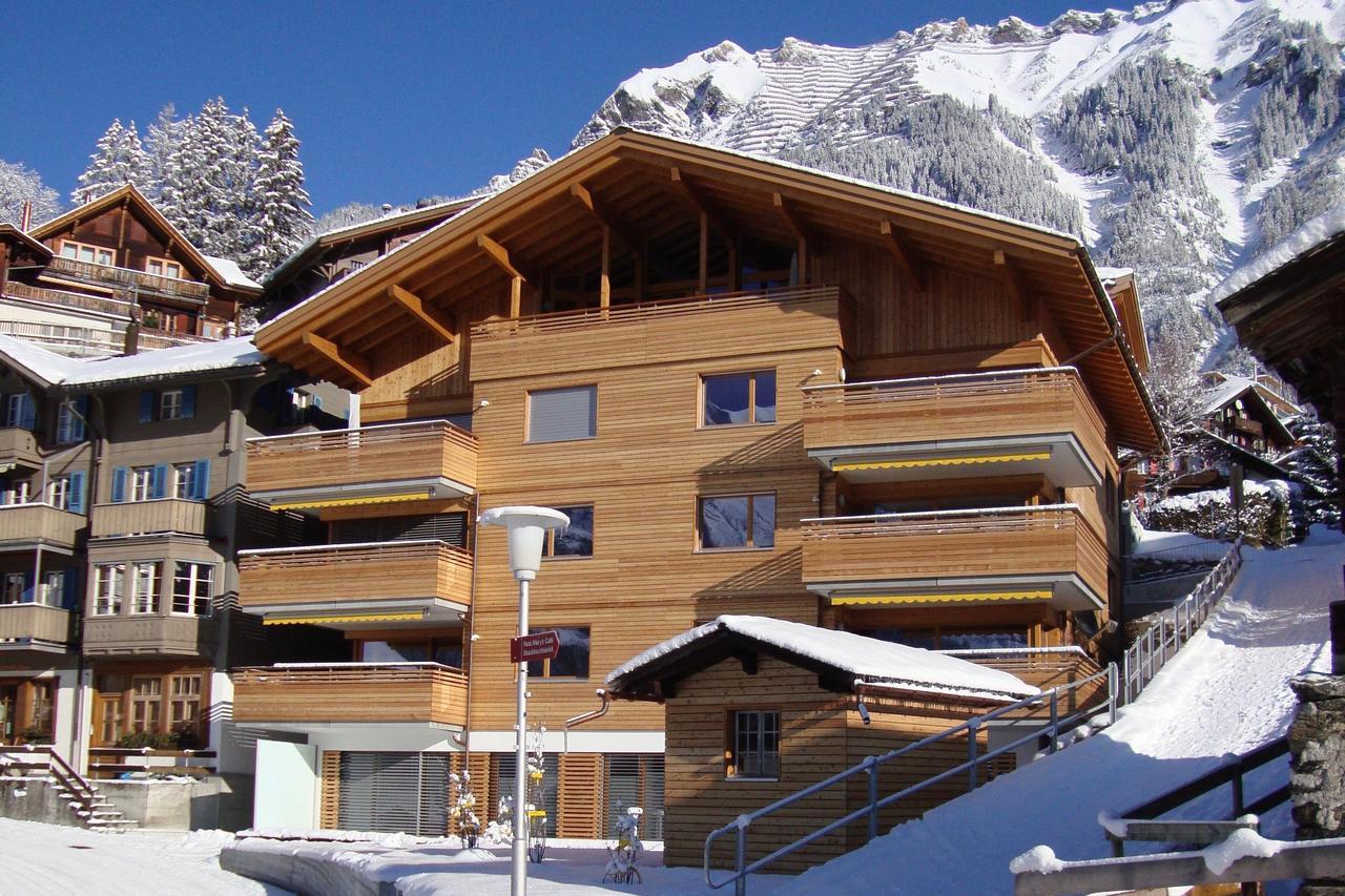 Apartament Chalet Am Acher 3 Wengen Zewnętrze zdjęcie